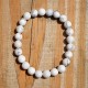 Bracelet Howlite Perles rondes