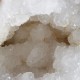 Calcite blanche géode complète 03