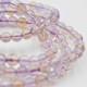 Amétrine bracelet perles rondes 6mm