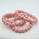 Rhodochrosite bracelet perles rondes 10mm