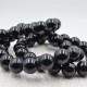 Tourmaline noir bracelet perles rondes 12mm