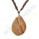 Collier Pendentif Oeil de Tigre