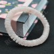 Bracelet Quartz rose perles plates 10mm