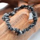 Bracelet Obsidienne neigeuse baroque