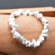 Bracelet Howlite baroque