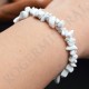 Bracelet Howlite baroque