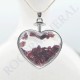 Pendentif coeur Grenat