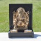 Tableau Ganesh et porte bougie résine couleur or