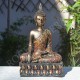 Bouddha bénédiction de la Terre en résine