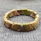 Bracelet Unakite triangle