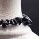 Tourmaline noir bracelet baroque