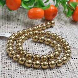 Hématite façon dorée perles 8mm prix dégressifs