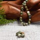 Jaspe vert orbiculaire naturel perles 8mm prix dégressifs
