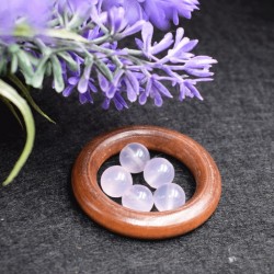 Calcedonia violeta natural perlas 8mm precios a escala