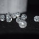 Cristal de roca natural perlas 8mm precios a escala