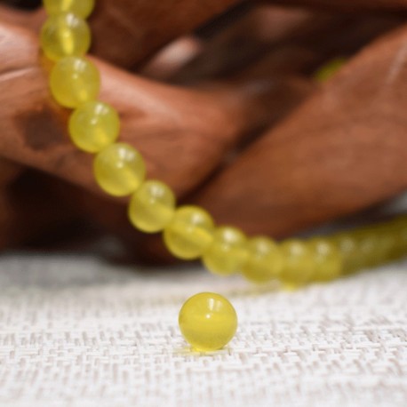 Jade citron naturel perles 8mm prix dégressifs