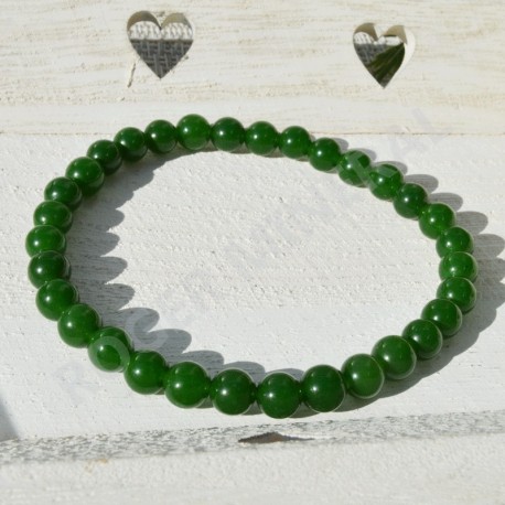 Jade du Canada bracelet 6mm