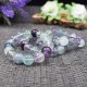 Bracelet Fluorite 14mm