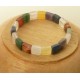 Bracelet multicolore Square 10mm