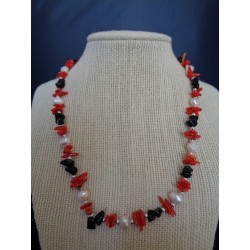 Corail teinté collier PEP05