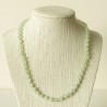 Collier Jade Perle ronde 4mm