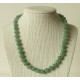 Collier Aventurine Perle ronde 6mm