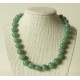 Collier Aventurine Perle ronde 10mm