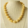 Collier Oeil de Tigre Perle ronde
