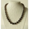 Collier Oeil de Tigre Perle ronde