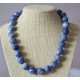 Collier Sodalite Perles rondes 14mm