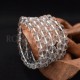 Bracelet Cristal de roche perles rondes 10mm