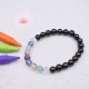 Bracelet enfant Shungite et fluorite