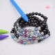 Bracelet enfant Shungite et fluorite