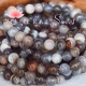 Pulsera ágata perlas redondas 8 mm