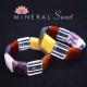 Bracelet multicolore Square 20mm