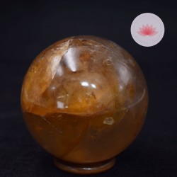 Cuarzo hematoide esfera 5
