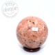 Calcite orange sphère ARL38