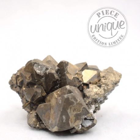 Pyrite brute octaedrique 3