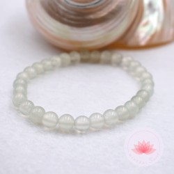 Bracelet Jade perles rondes 6mm