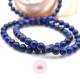Bracelet Lapis Lazuli perles rondes 8mm