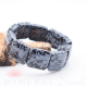 Bracelet Obsidienne mouchetée square 20mm