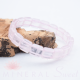 Bracelet Quartz rose square 10mm