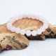 Bracelet Quartz rose Perles rondes 8mm