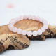 Pulsera Cuarzo rosa perlas redondas 8mm
