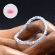Bracelet enfant Aigue-Marine Perles rondes 4mm