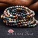 Bracelet enfant Jaspe Polychrome perles rondes 4mm