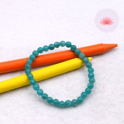 Bracelet enfant Amazonite  perles rondes 4mm