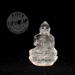 Bouddha Cristal de Roche 5.3cm