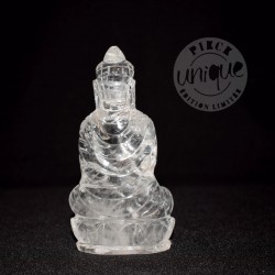 Bouddha Cristal de Roche 13.3cm