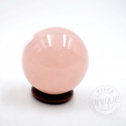 Cuarzo rosa esfera 3